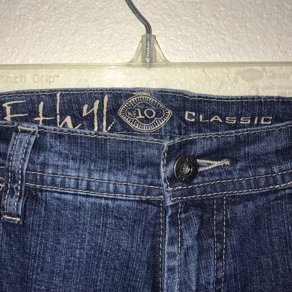 Ethyl  Denim 2- Piece set, Denim Jacket and Jeans. EUC to GUC - Picture 8 of 9